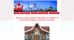 Desktop Screenshot of brunei.org.au